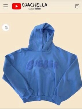 Skylrk Justin Bieber Blue Hoodie